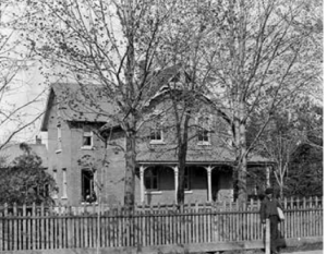  James Ballantyne’s now-demolished home at 54 Main Street was as central to the life of the community as was Ballantyne himself