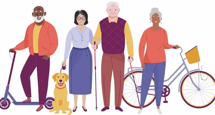 As their graphic depicts, SHIH seeks to promote healthy, active living for seniors in their communities. Image Supplied 